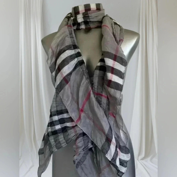 ✅Lightweight Plaid  Scarf - Picture 2 of 15